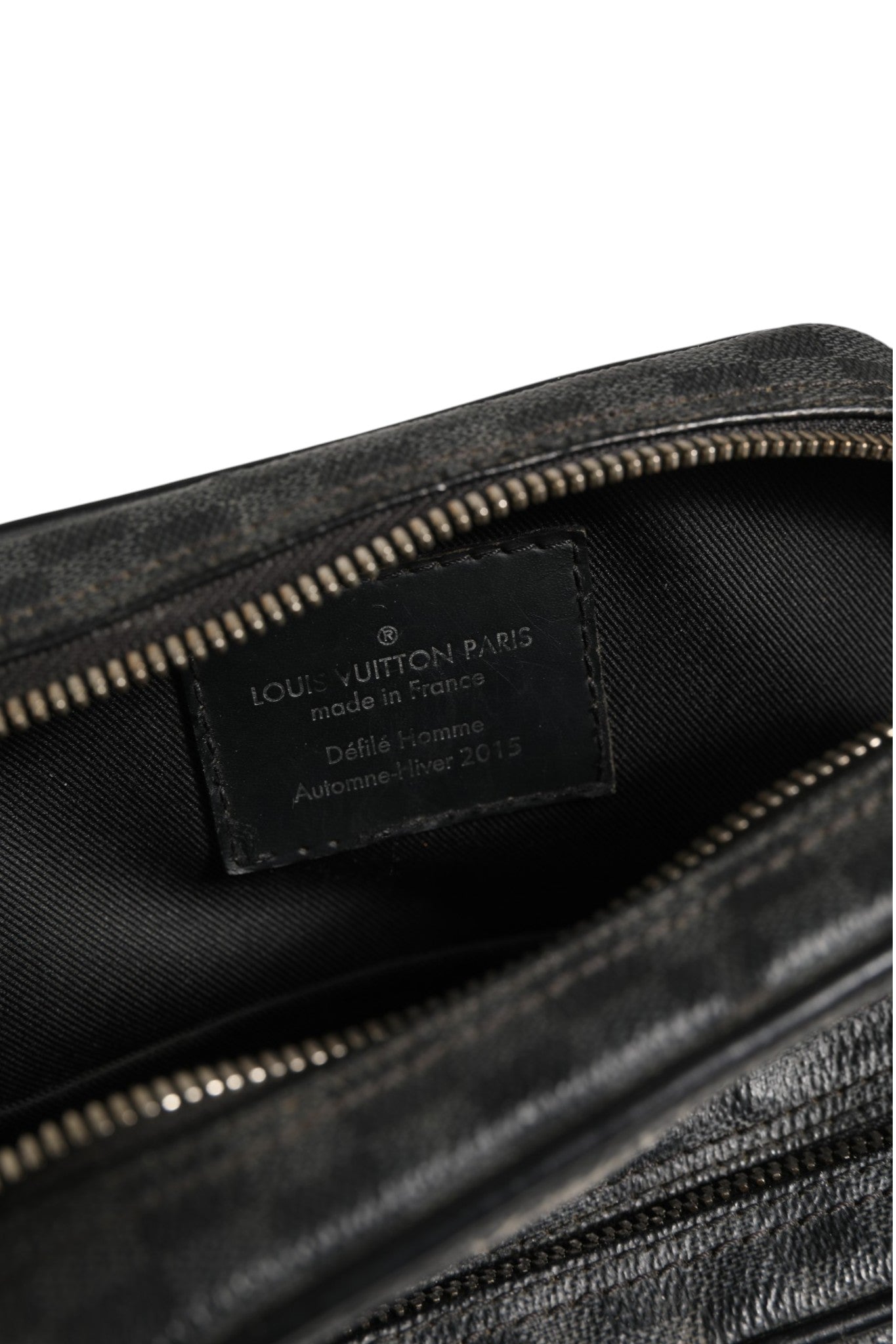 Louis Vuitton Black Damier Graphite Canvas Amazon Christopher Nemeth Shoulder Men's Bag (Pre-Owned)