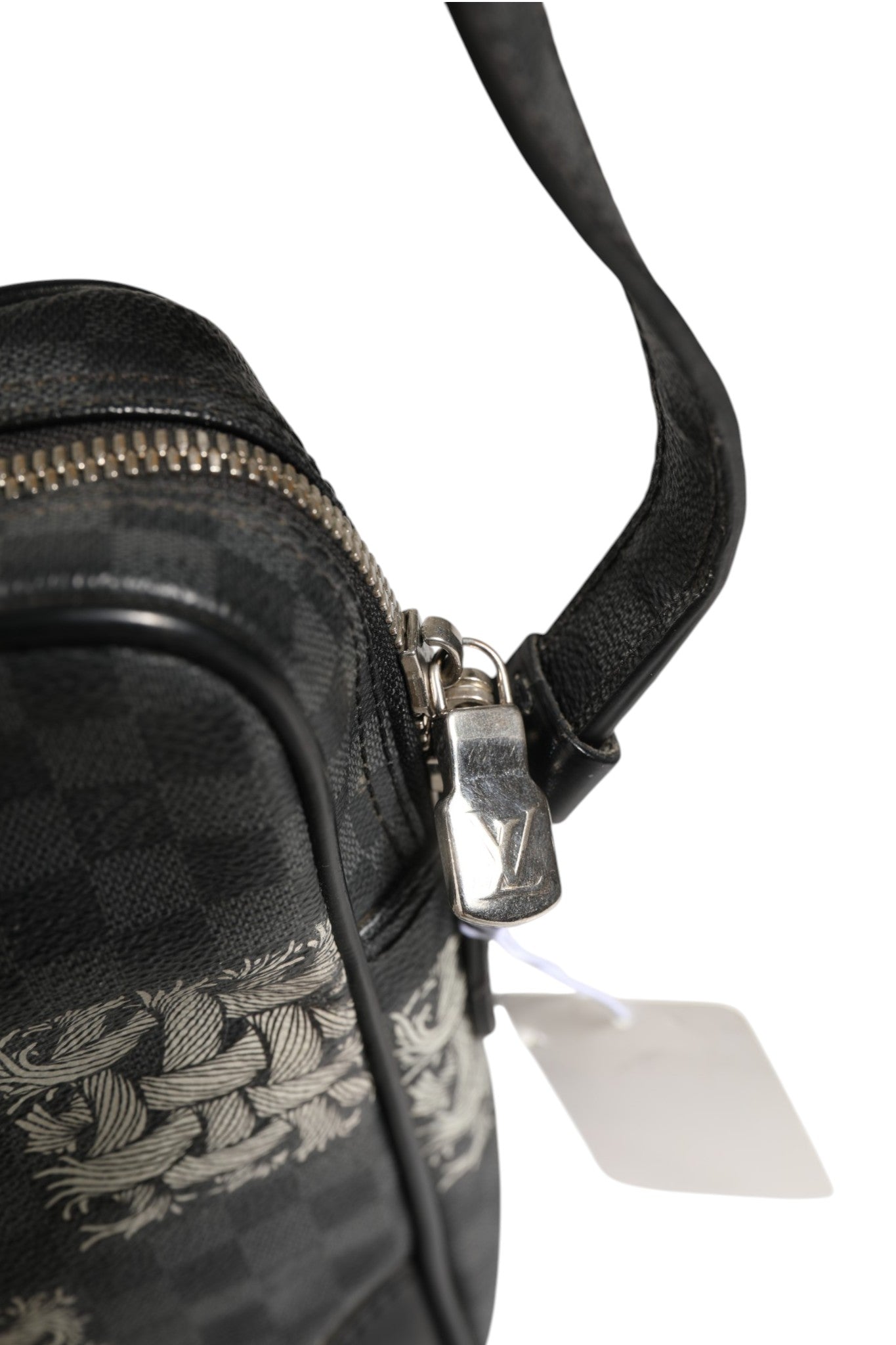 Louis Vuitton Black Damier Graphite Canvas Amazon Christopher Nemeth Shoulder Men's Bag (Pre-Owned)