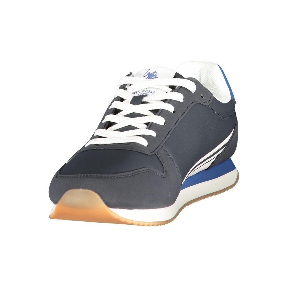 U.S. POLO ASSN. Blue Polyurethane Men's Men's Sneaker