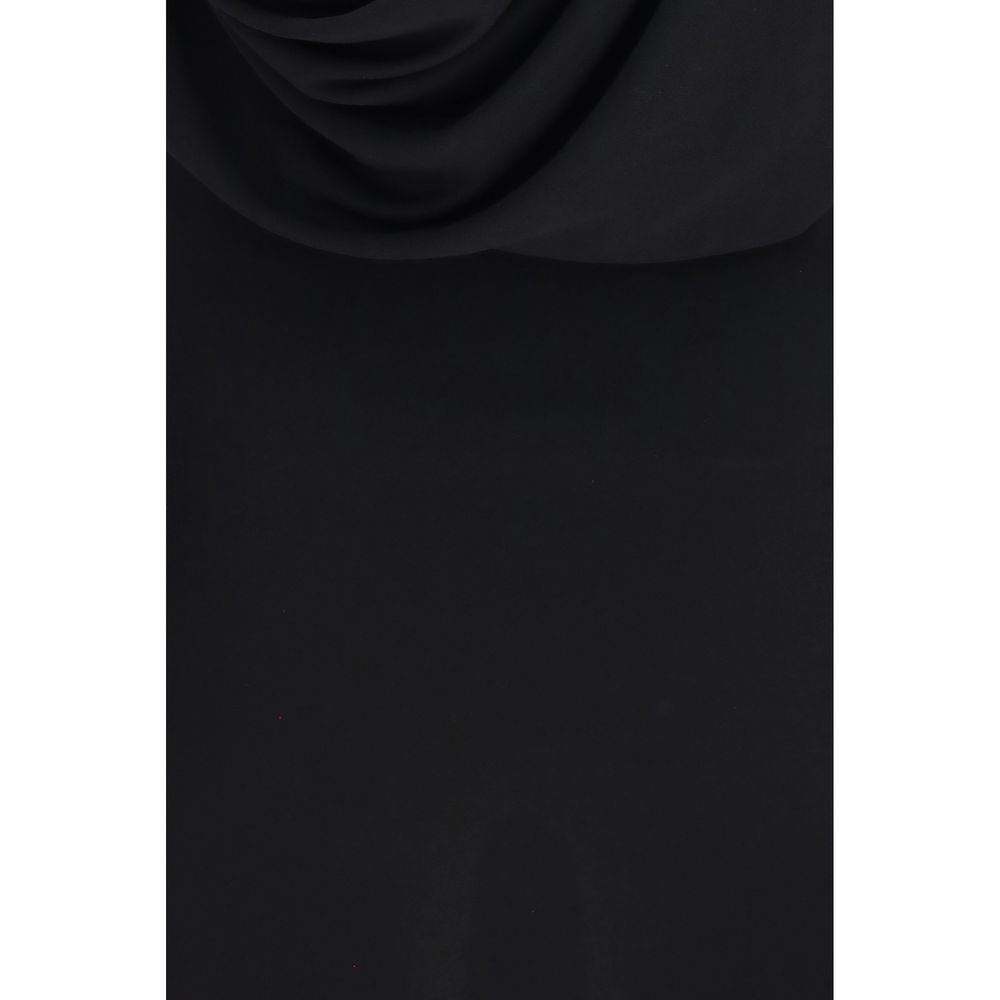 Jacquemus Black Viscose Cocktail Women's Dress