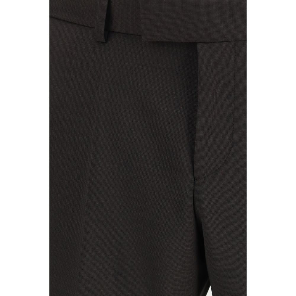 Hugo Boss Black Gray Wool Oves Aries Two-Piece Men's Suit