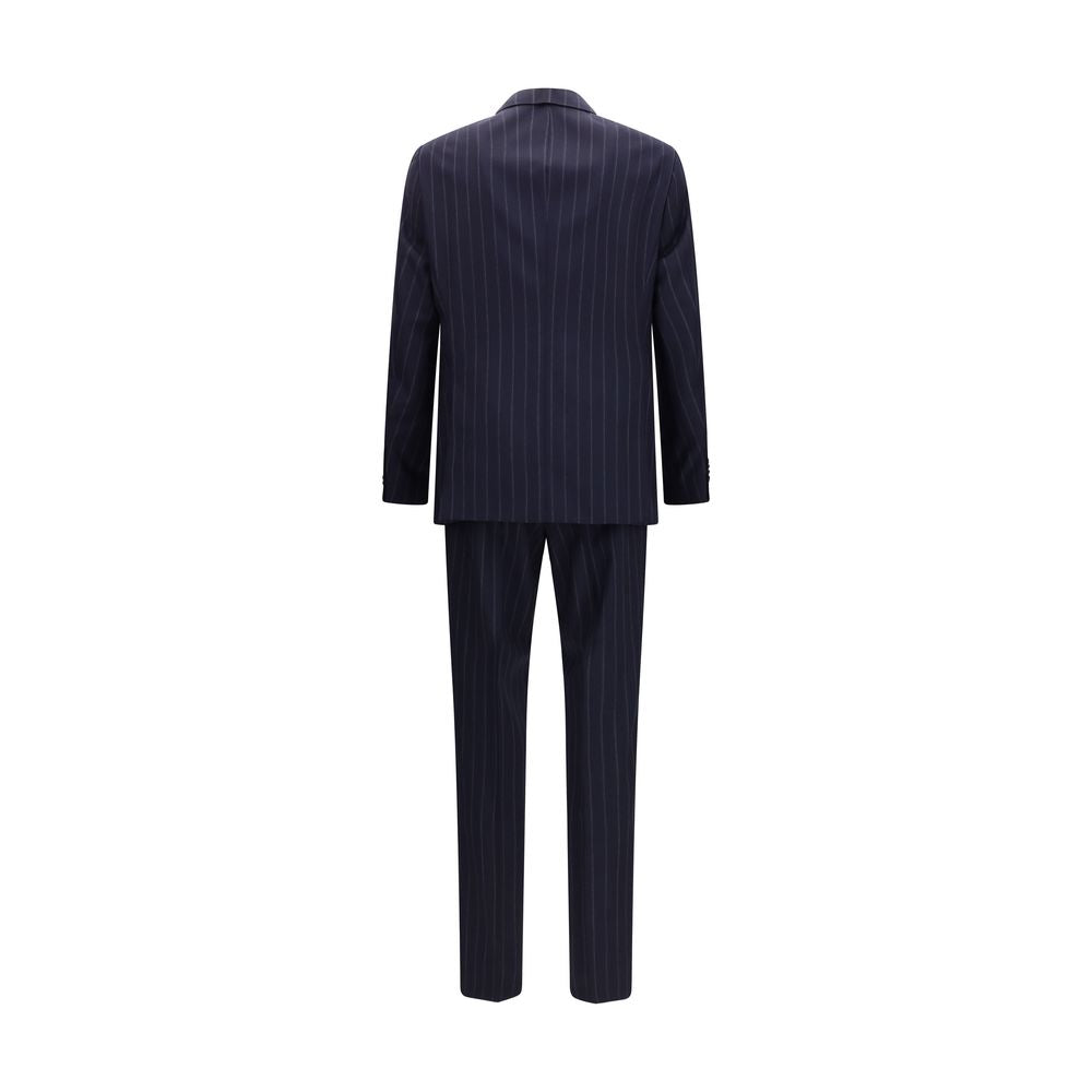 Hugo Boss Black Blue Wool Oves Aries Two-Piece Men's Suit