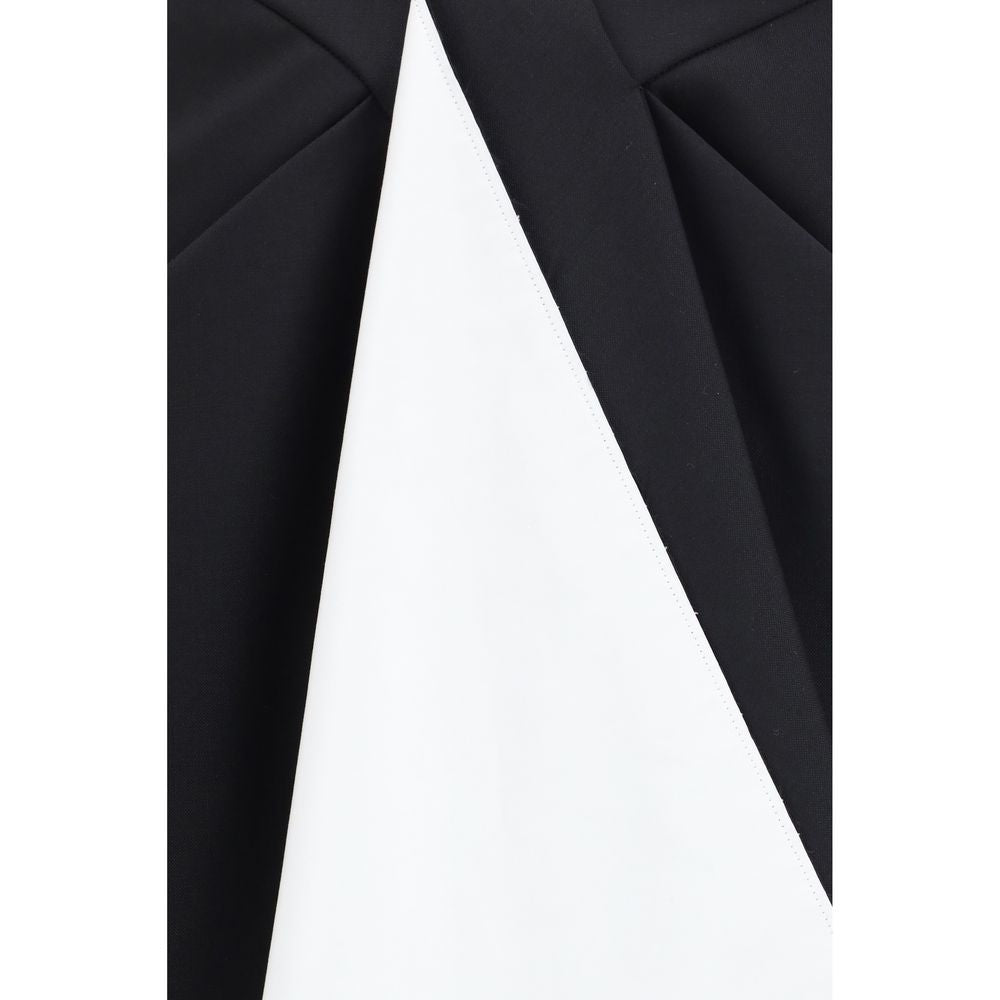 Givenchy Black Wool Oves Aries Midi Women's Skirt