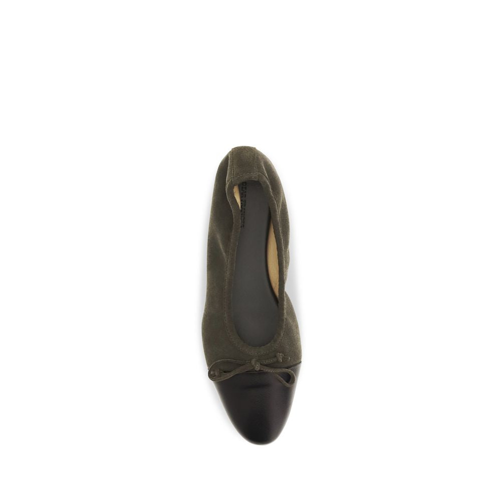 Dear Frances Bicolor Calf Leather Bos Taurus Ballet Women's Flats