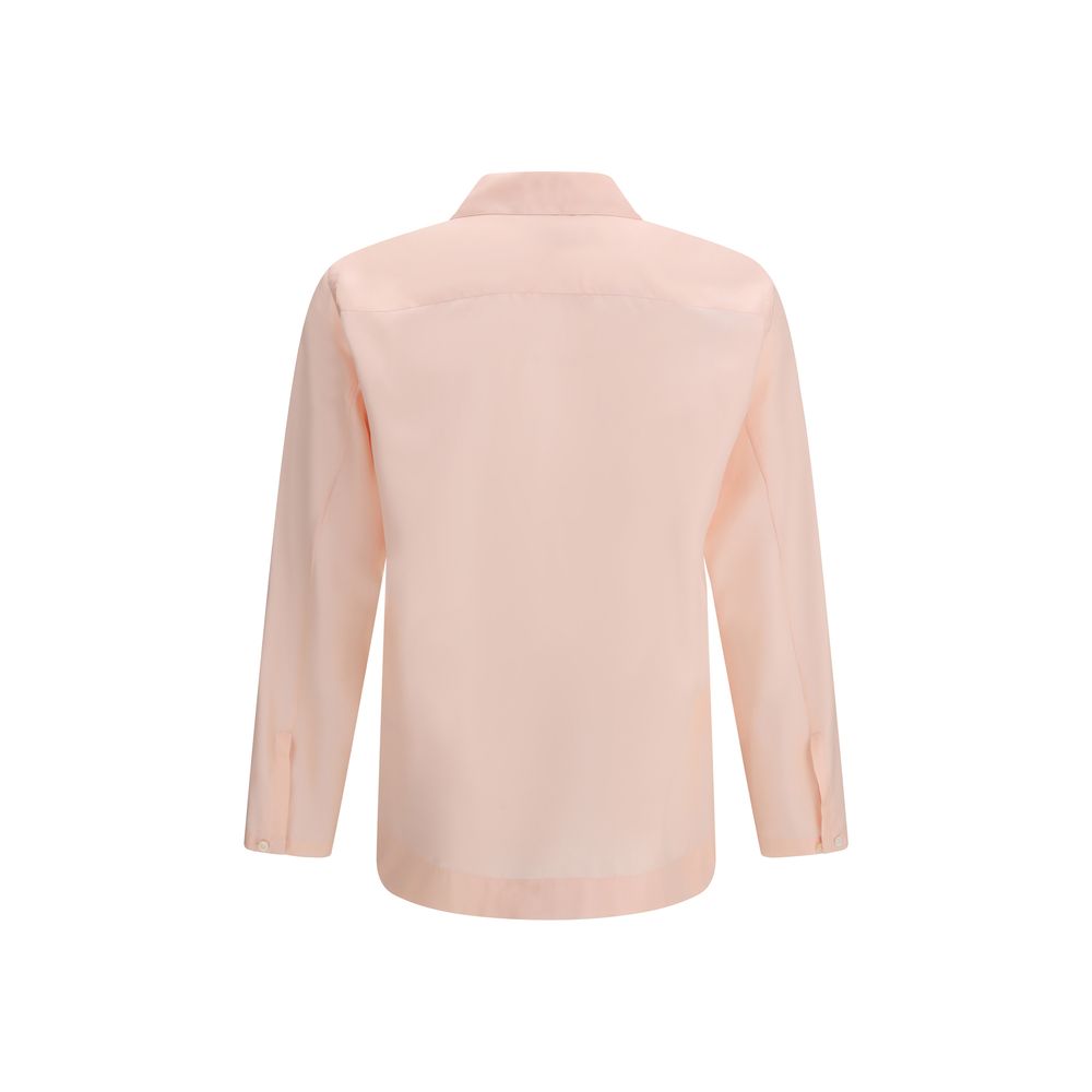 Umit Benan Multicolor Silk Men's Shirt