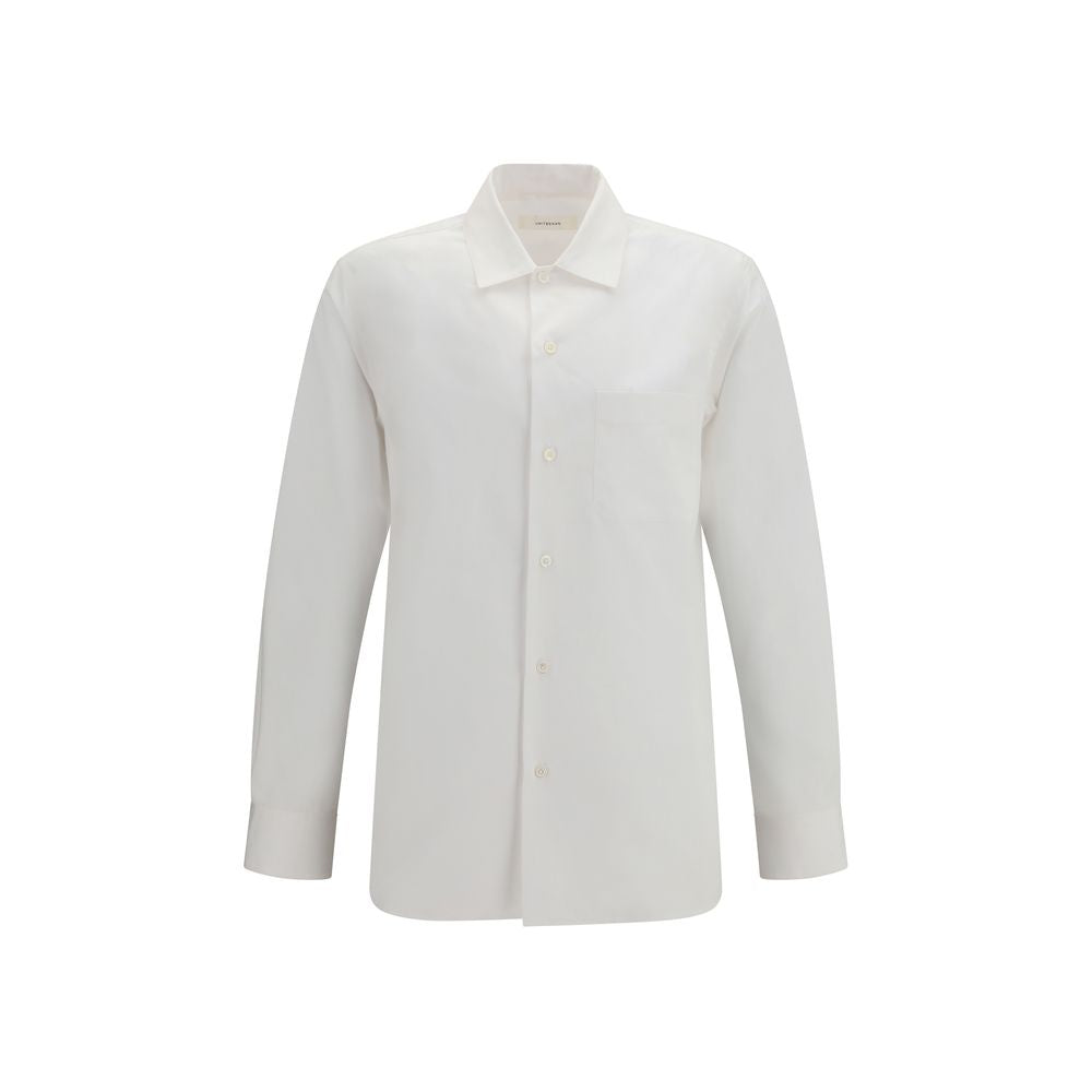 Umit Benan White Cotton Dress Men's Shirt