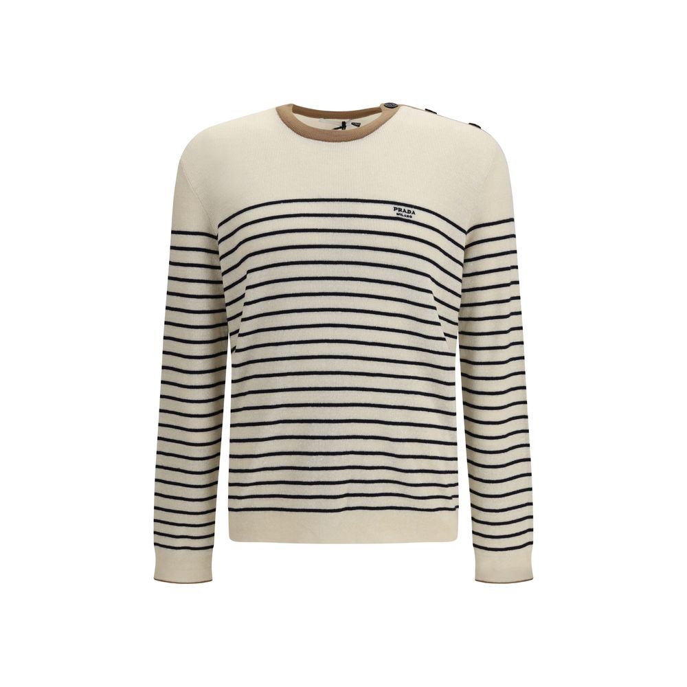 Prada Multicolor Wool Oves Aries Men's Sweatshirt
