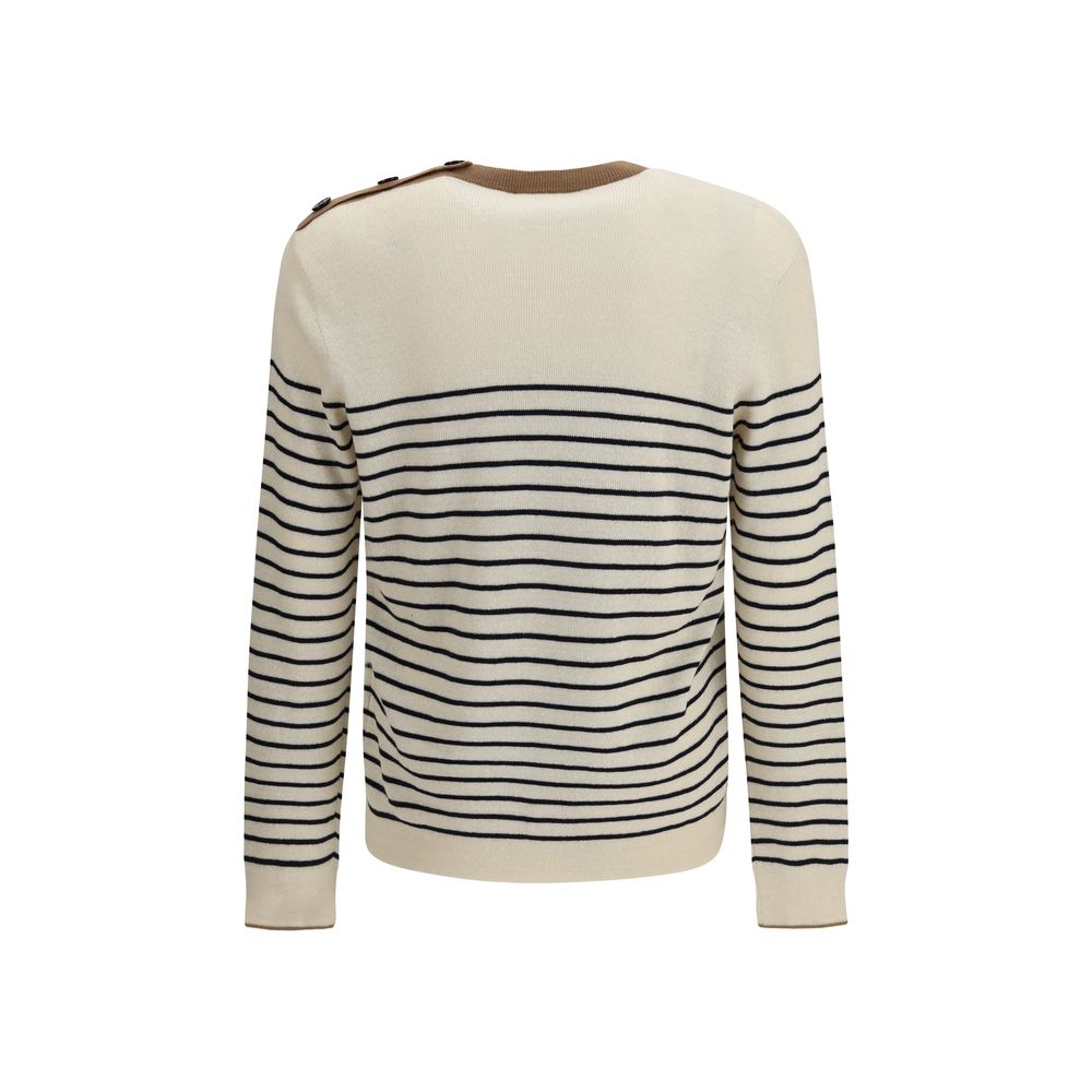 Prada Multicolor Wool Oves Aries Men's Sweatshirt