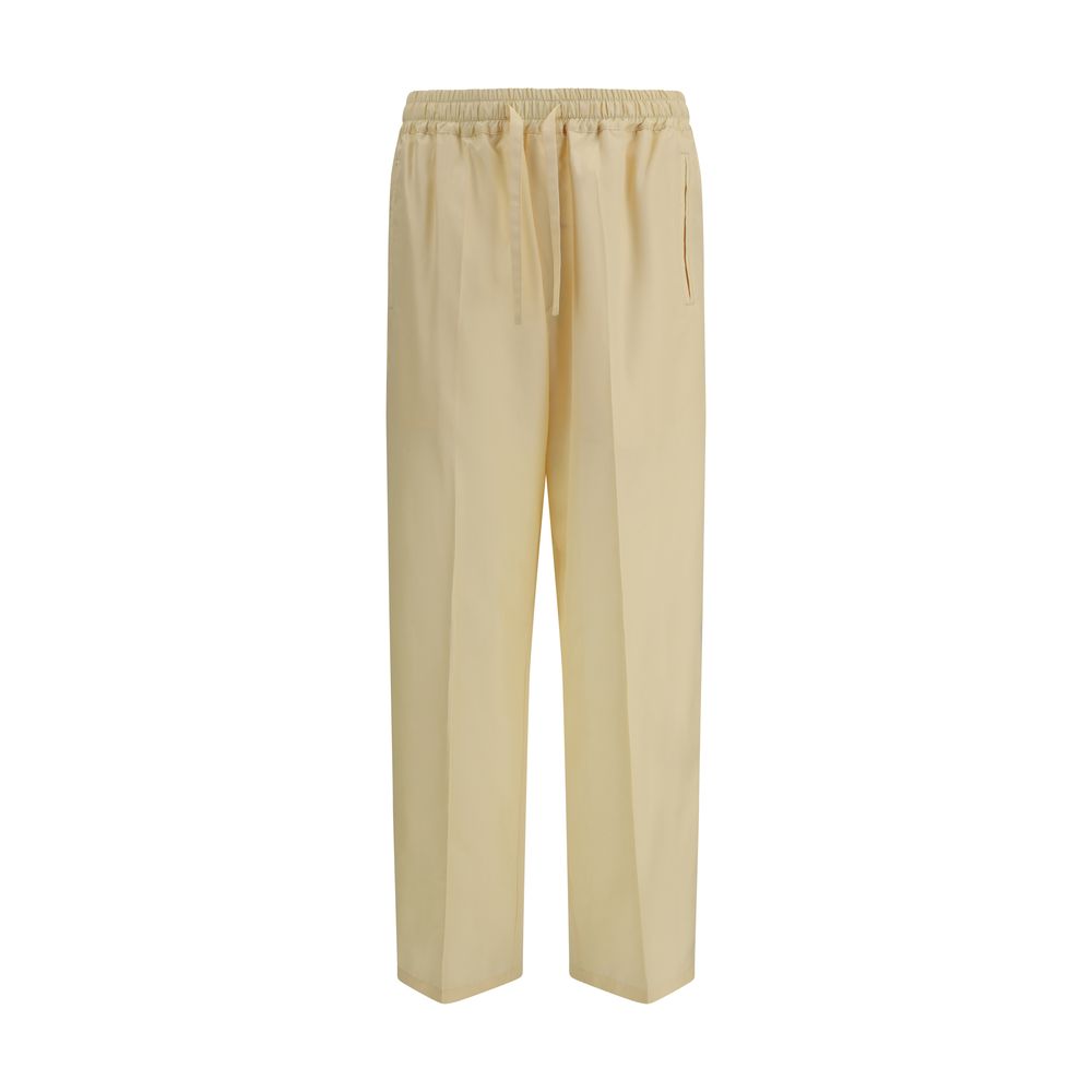Umit Benan Bicolor Silk Men's Pants