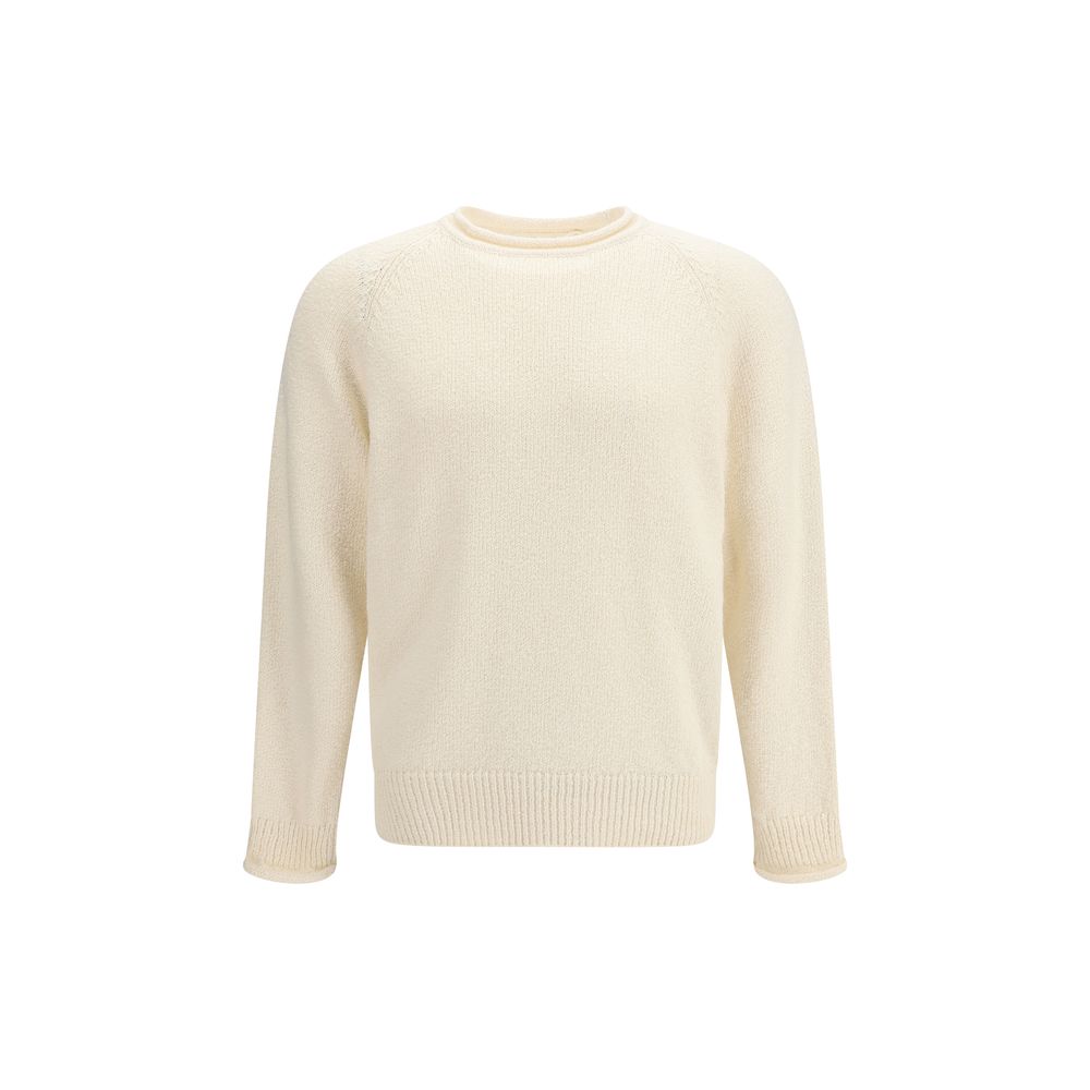 Umit Benan Beige Cotton Men's Sweatshirt