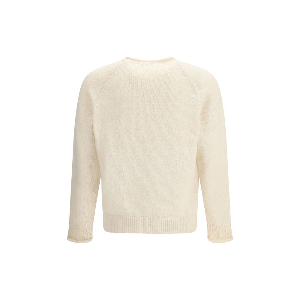 Umit Benan Beige Cotton Men's Sweatshirt