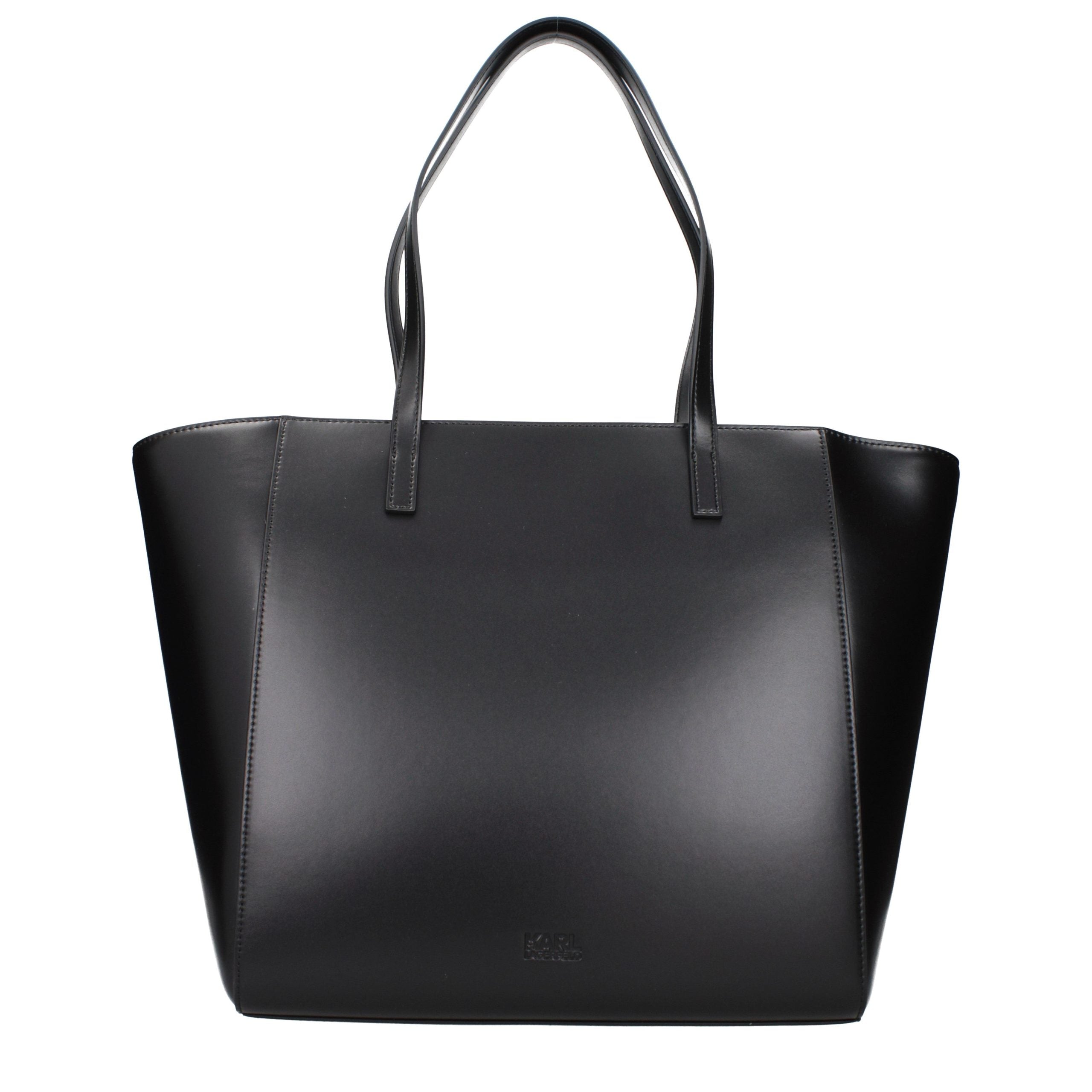 Karl Lagerfeld Black Polyethylene Shoulder Women's Bag