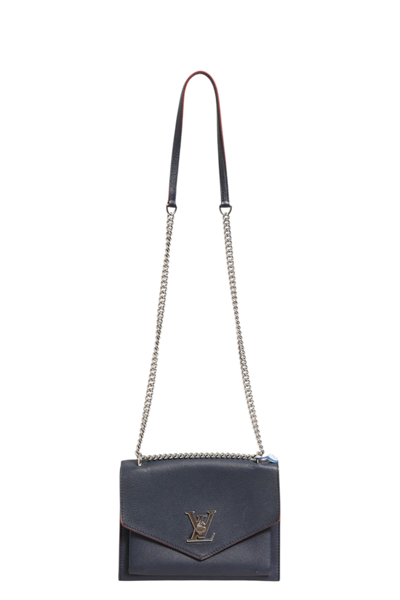 Louis Vuitton Mylockme Leather Chain Shoulder Women's Bag (Pre-Owned)