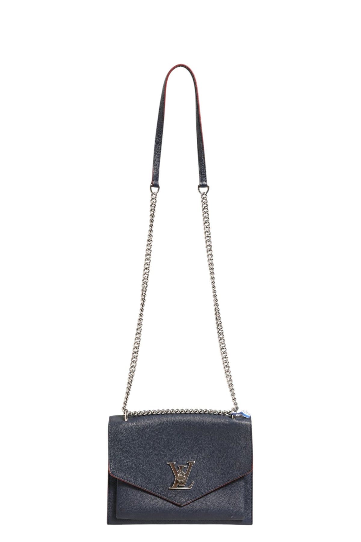 Louis Vuitton Mylockme Leather Chain Shoulder Women's Bag (Pre-Owned)