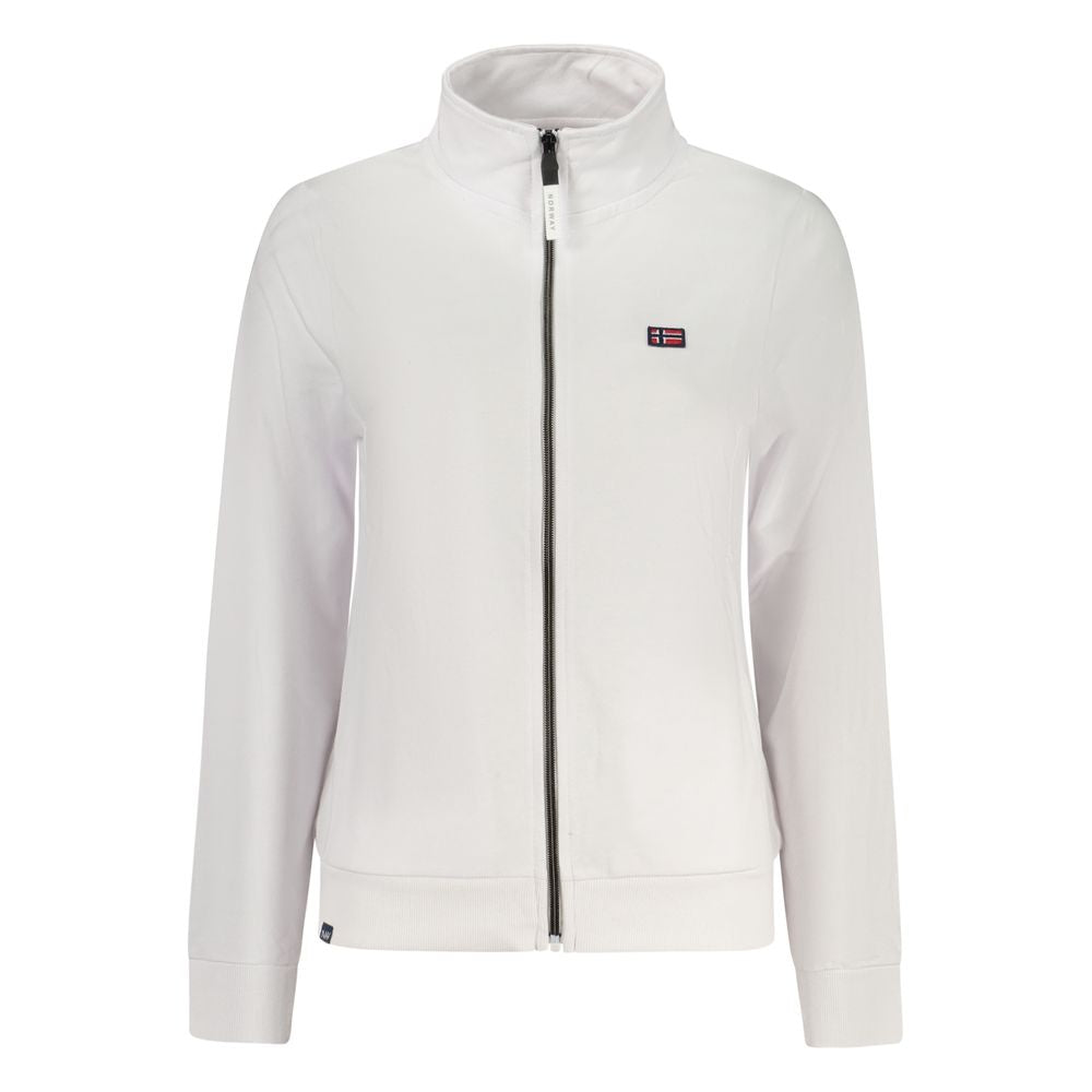 Norway 1963 White Cotton Women's Women's Sweatshirt