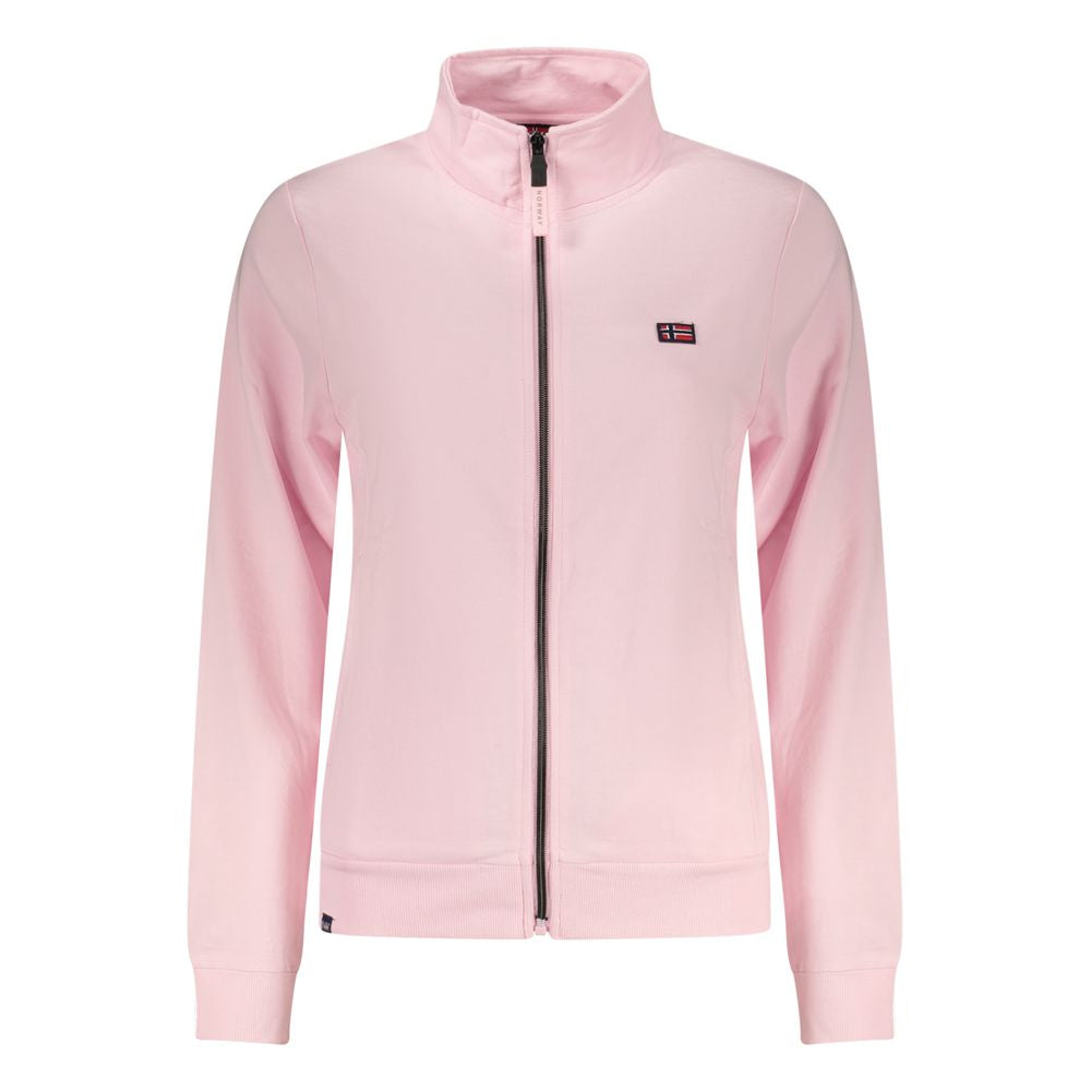 Norway 1963 Pink Cotton Women Women's Sweatshirt