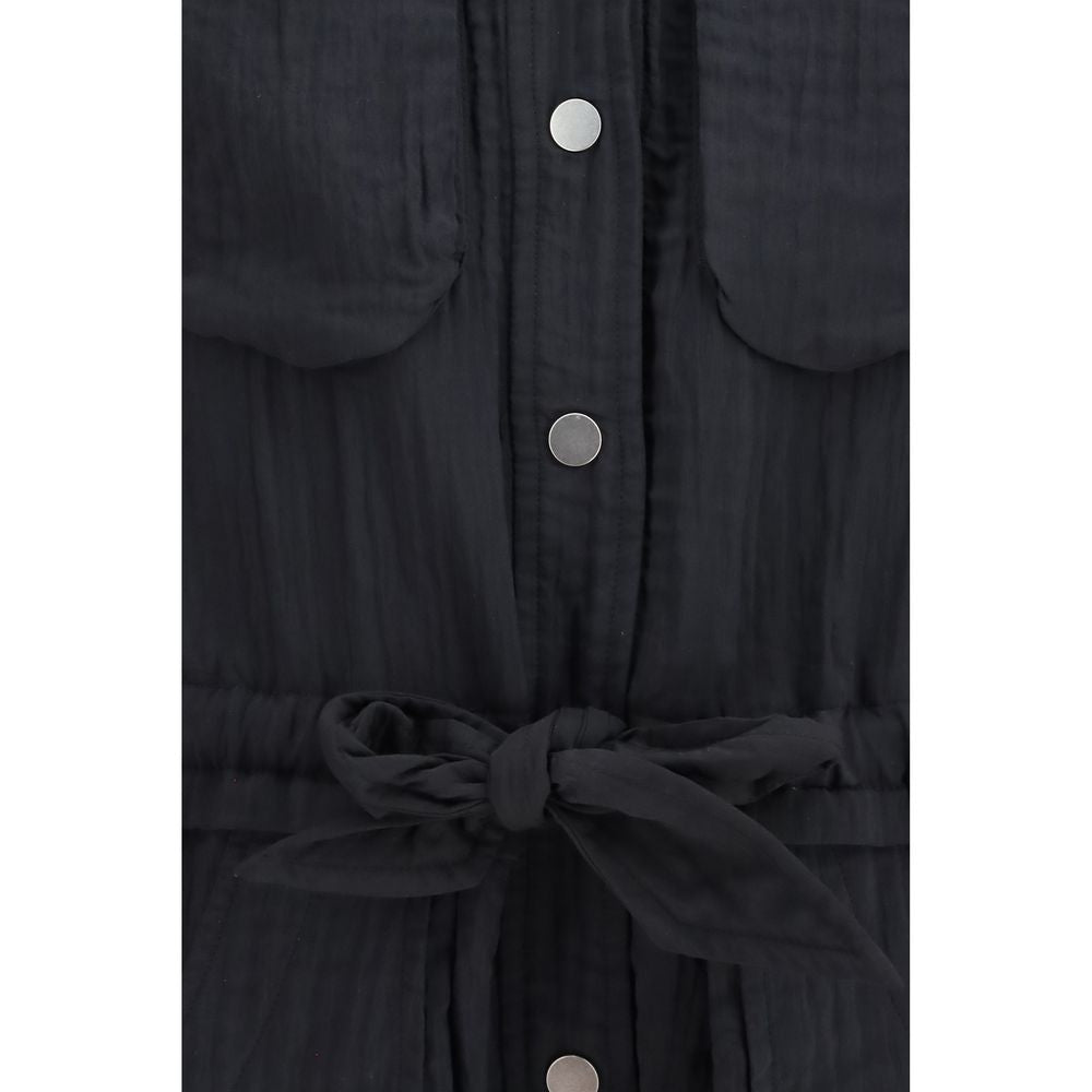 Isabel Marant Étoile Black Viscose Women's Jumpsuit