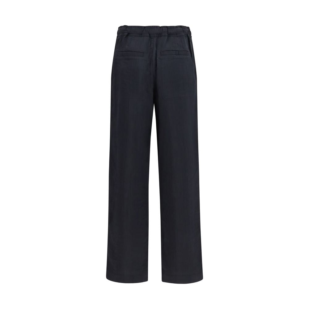 Isabel Marant Étoile Black Viscose Casual Women's Pants