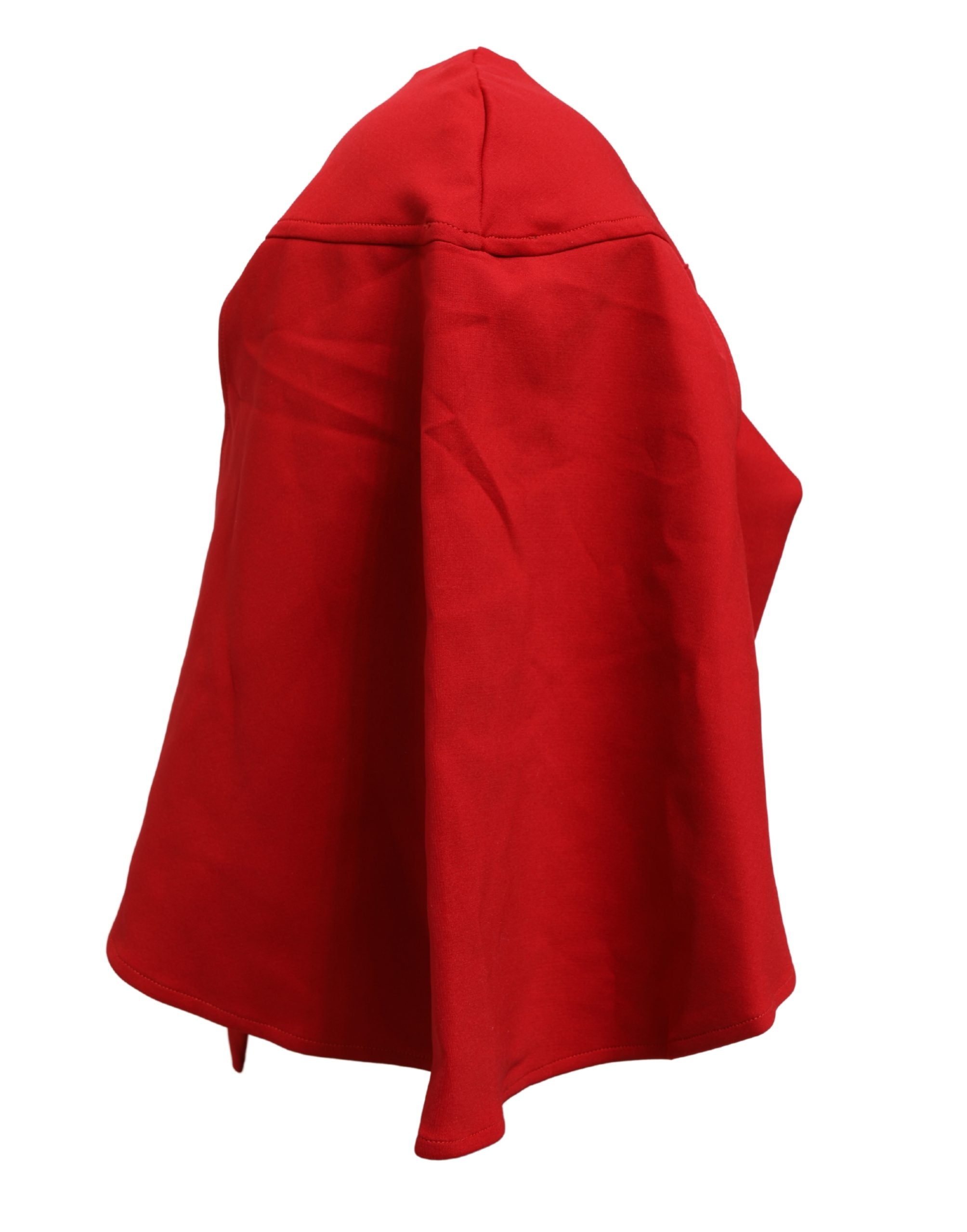 Dolce & Gabbana Women Red Polyester Whole Head Wrap Capello Women's Hat