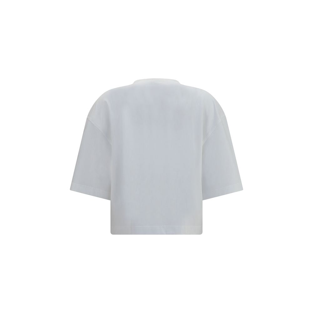Brunello Cucinelli White Cotton Women's T-Shirt