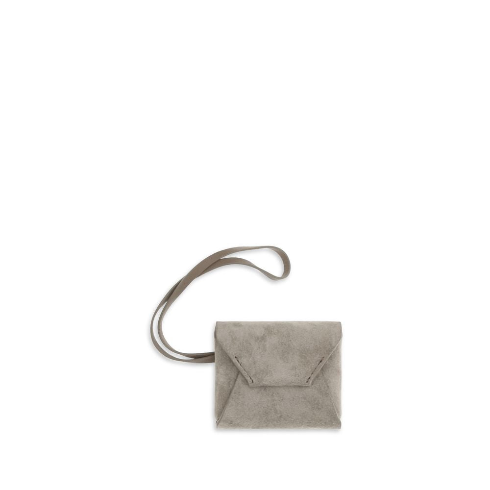 Brunello Cucinelli Gray Calf Leather Bos Taurus Women's Keychain