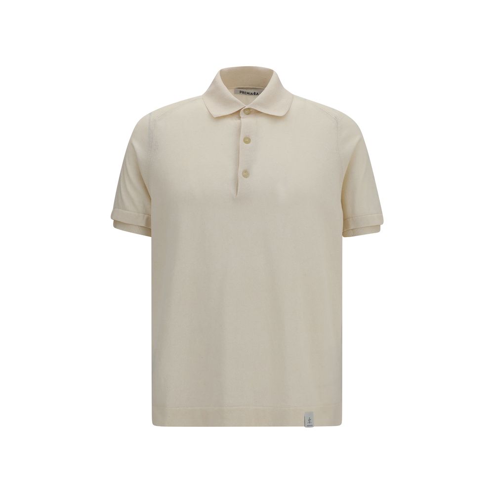 Premiata Beige Cotton Polo Men's Shirt