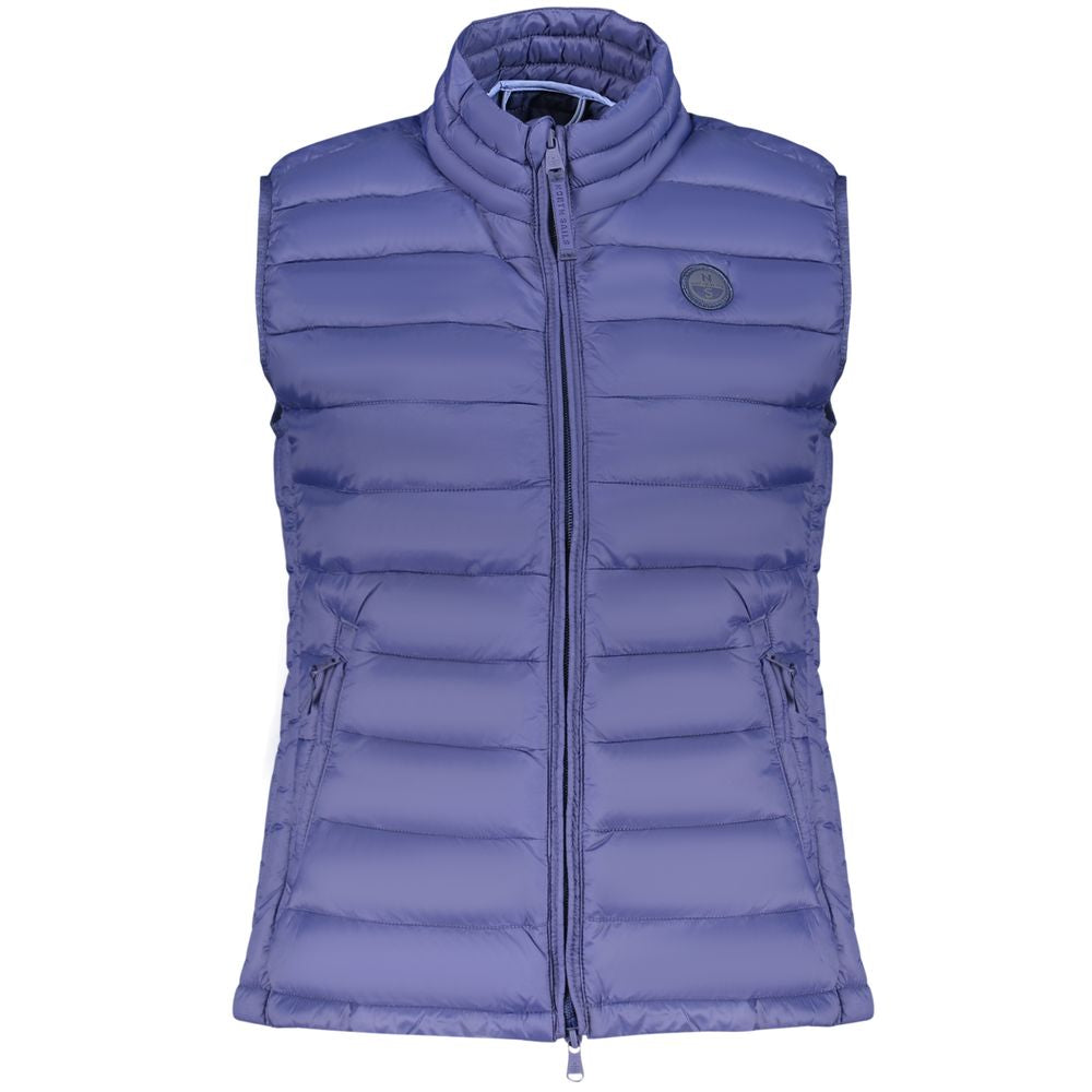 North Sails Blue Polyester Women Women's Jacket