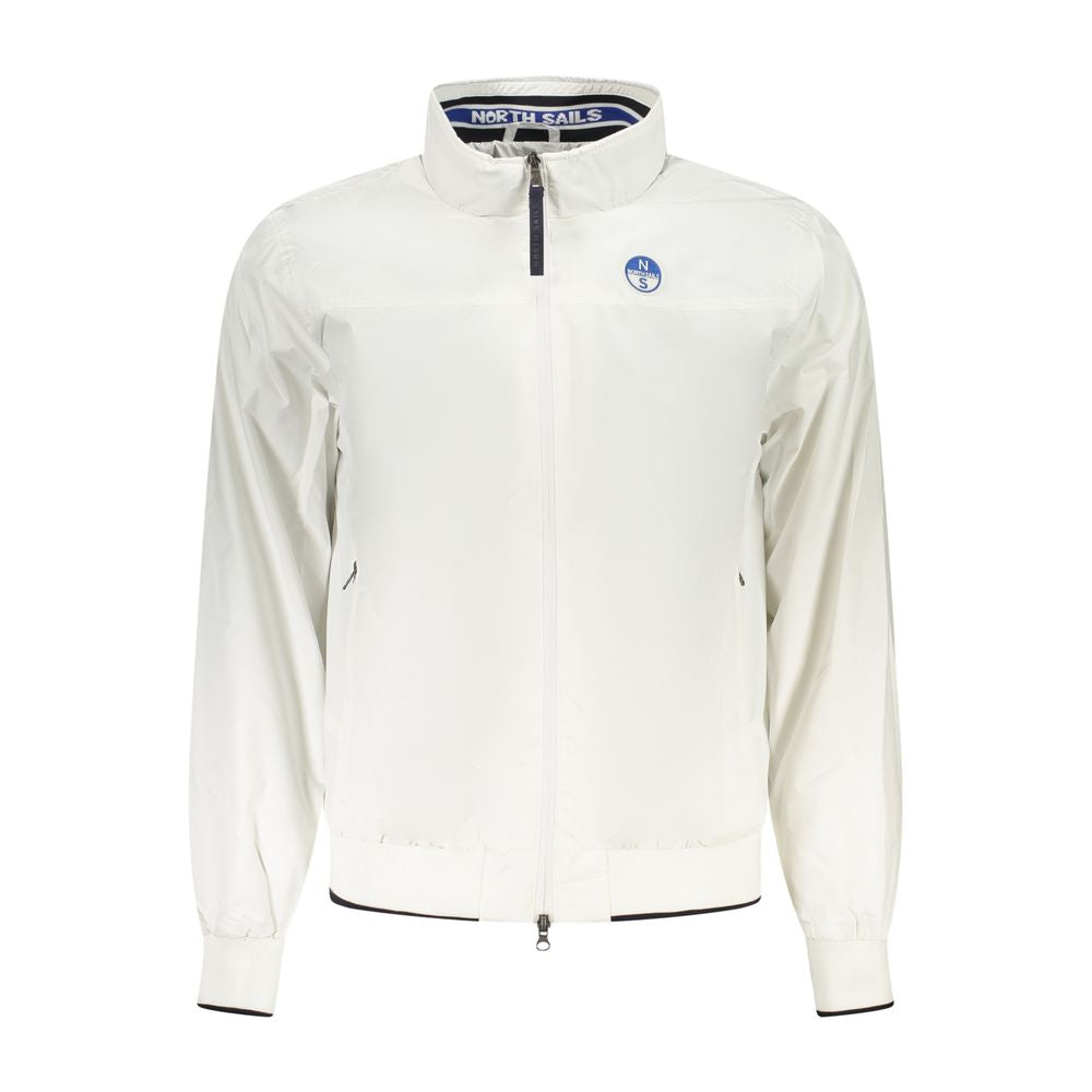 North Sails White Polyester Men's Men's Jacket