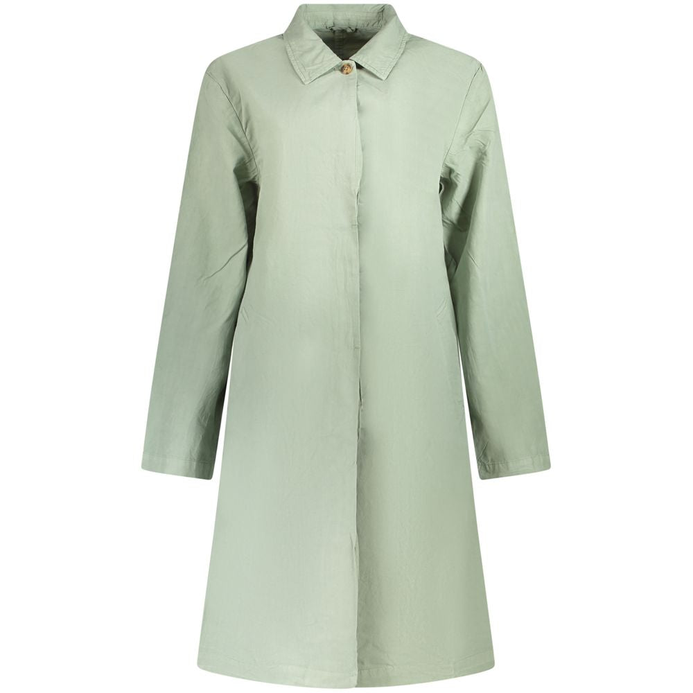North Sails Green Cotton Women's Women's Coat