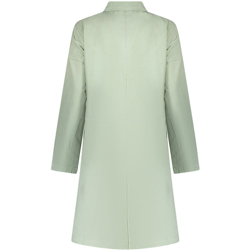 North Sails Green Cotton Women's Women's Coat