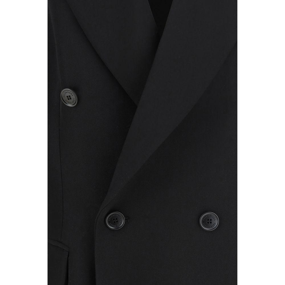 Balenciaga Black Wool Oves Aries Women's Blazer