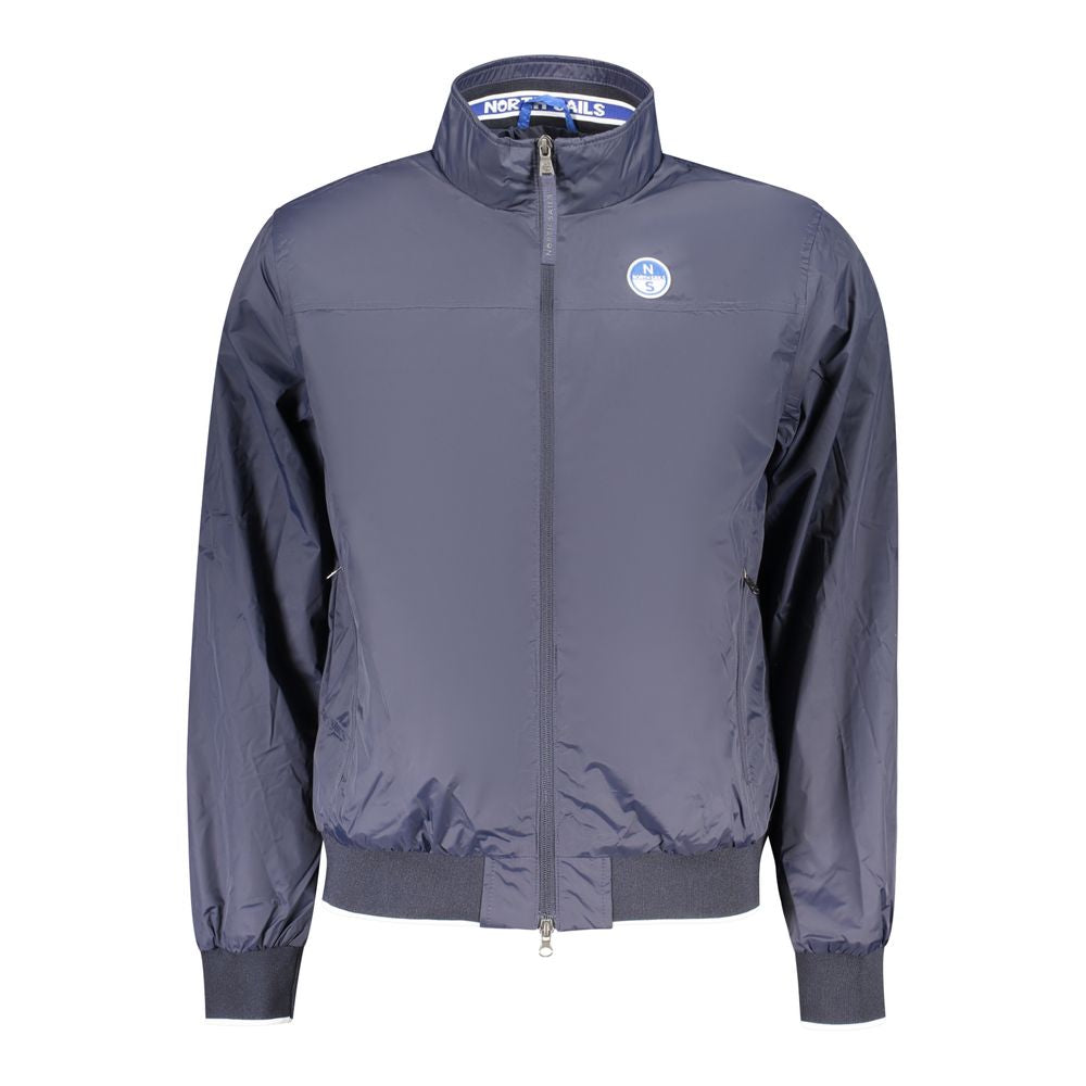 North Sails Blue Polyester Men's Men's Jacket