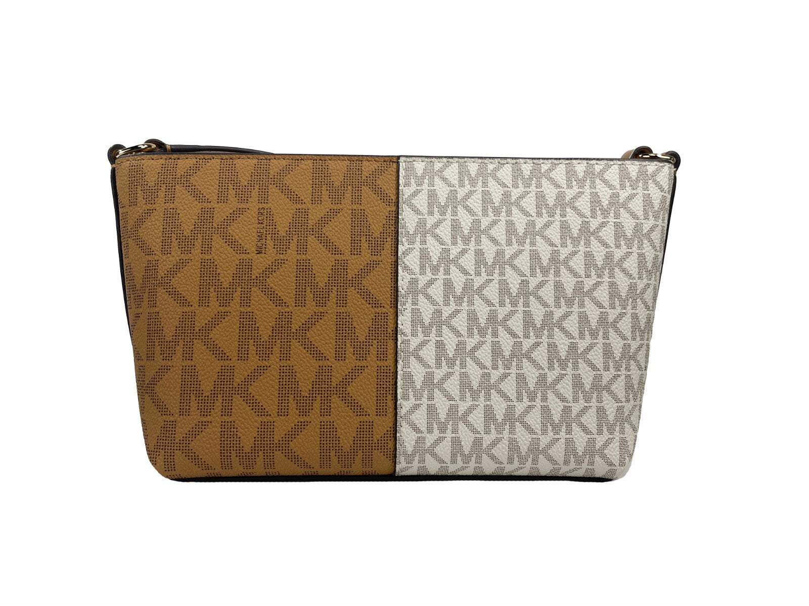 Michael Kors Michael Kors Jet Set - Small Two-Tone Logo Crossbody Women's Bag