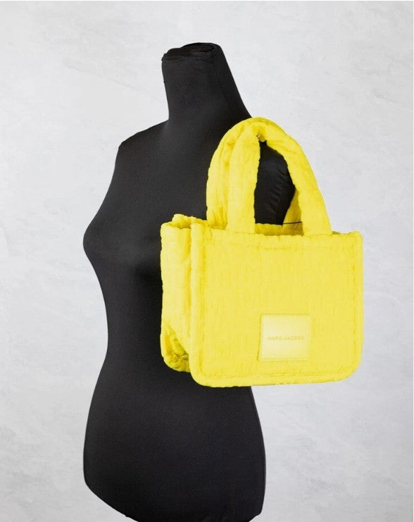 Marc Jacobs Marc Jacobs The Monogram Terry Tote Small Golden Kiwi Shoulder Bag Women's Purse