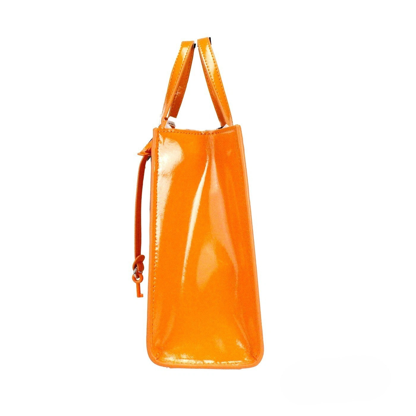 Marc Jacobs Marc Jacobs Mini Grind Scorched Patent Leather Crossbody Tote Bag Women's Purse