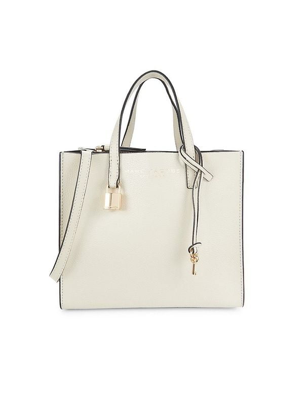 Marc Jacobs Women'S Mini Pebbled Tote - Women's Marshmallow