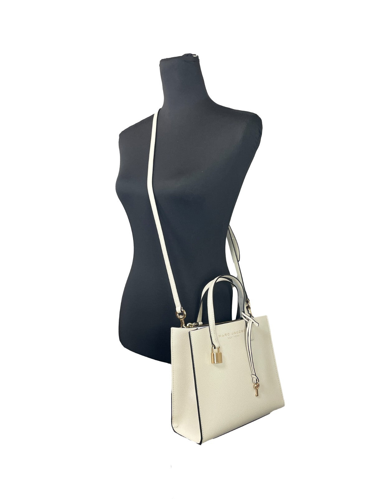 Marc Jacobs Women'S Mini Pebbled Tote - Women's Marshmallow