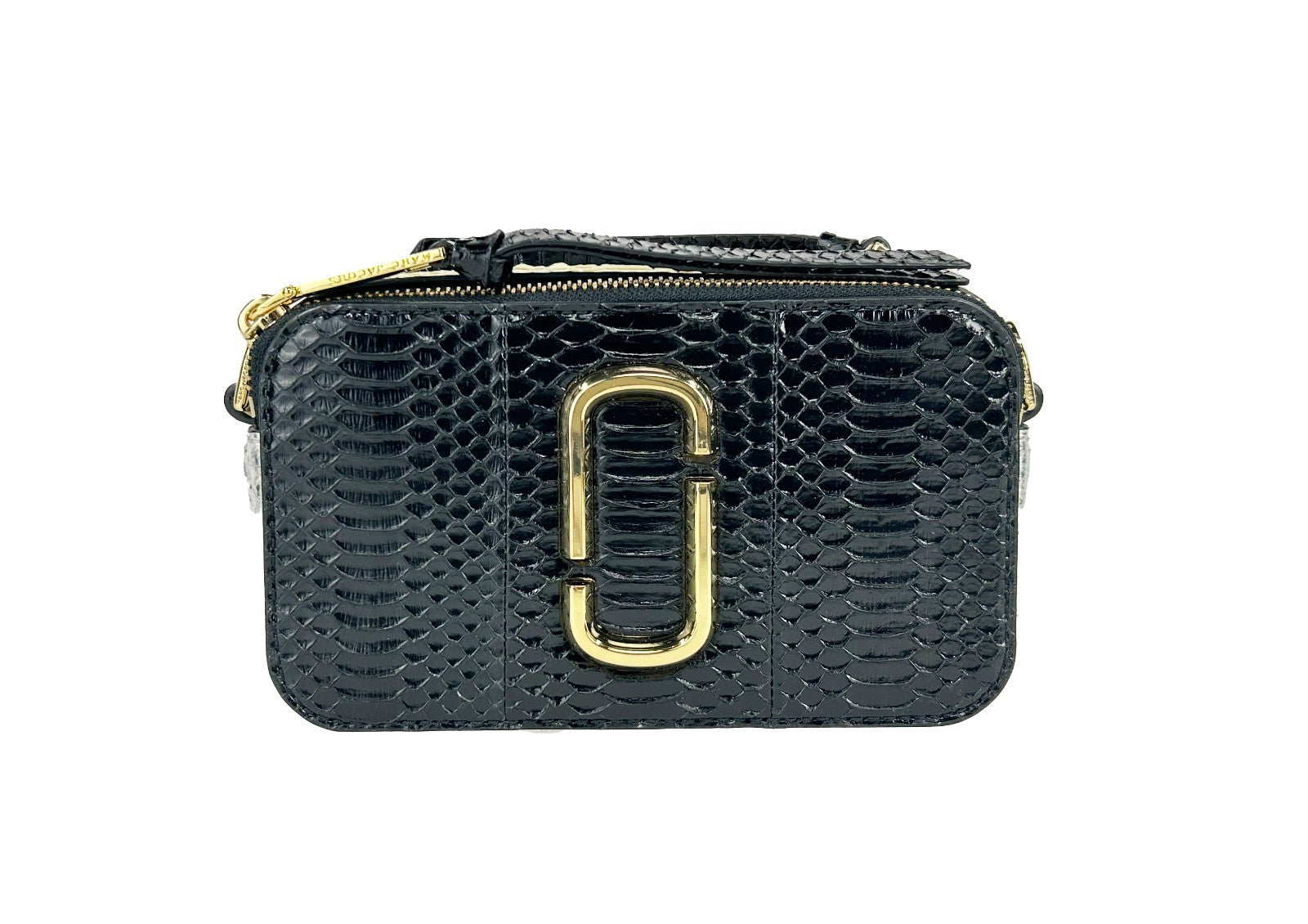 Marc Jacobs Marc Jacobs The Snapshot Snake Skin Crossbody Women's Bag