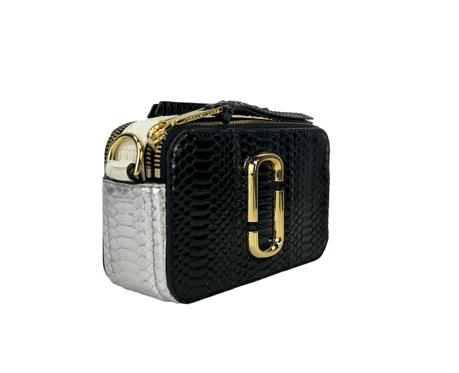Marc Jacobs Marc Jacobs The Snapshot Snake Skin Crossbody Women's Bag
