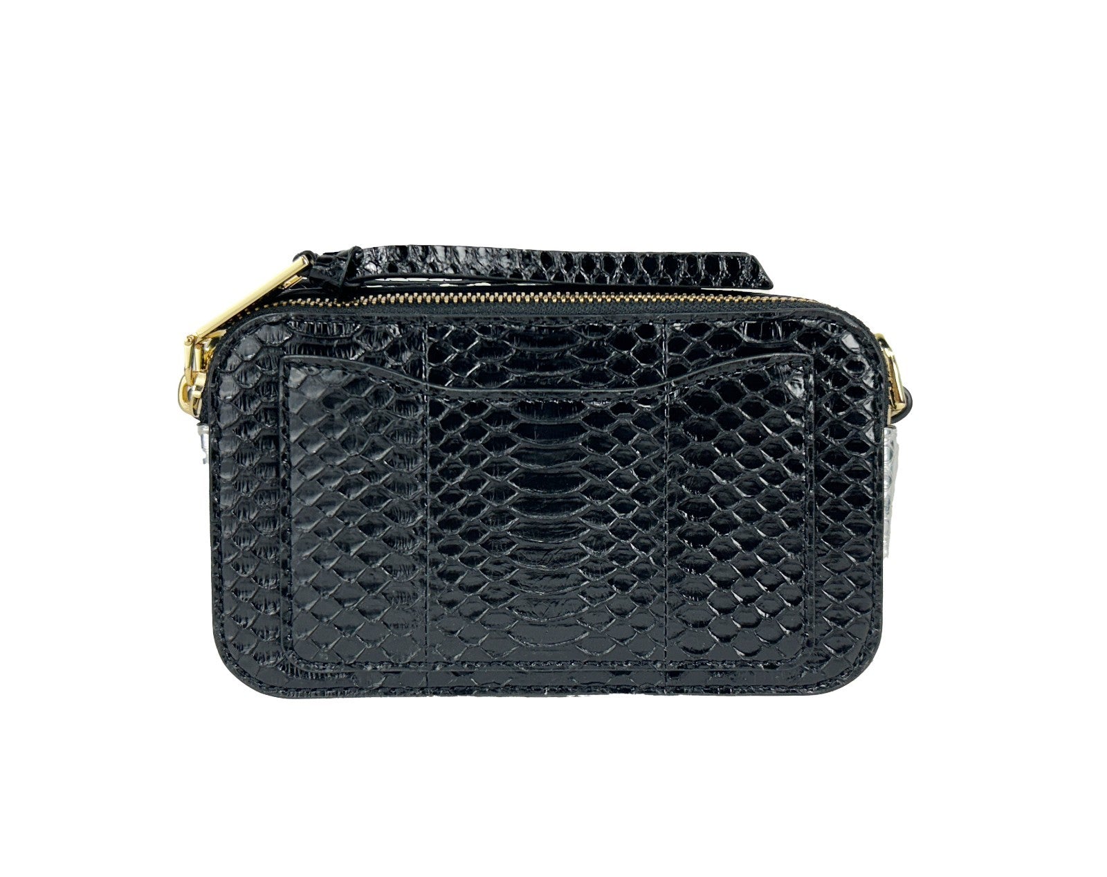 Marc Jacobs Marc Jacobs The Snapshot Snake Skin Crossbody Women's Bag