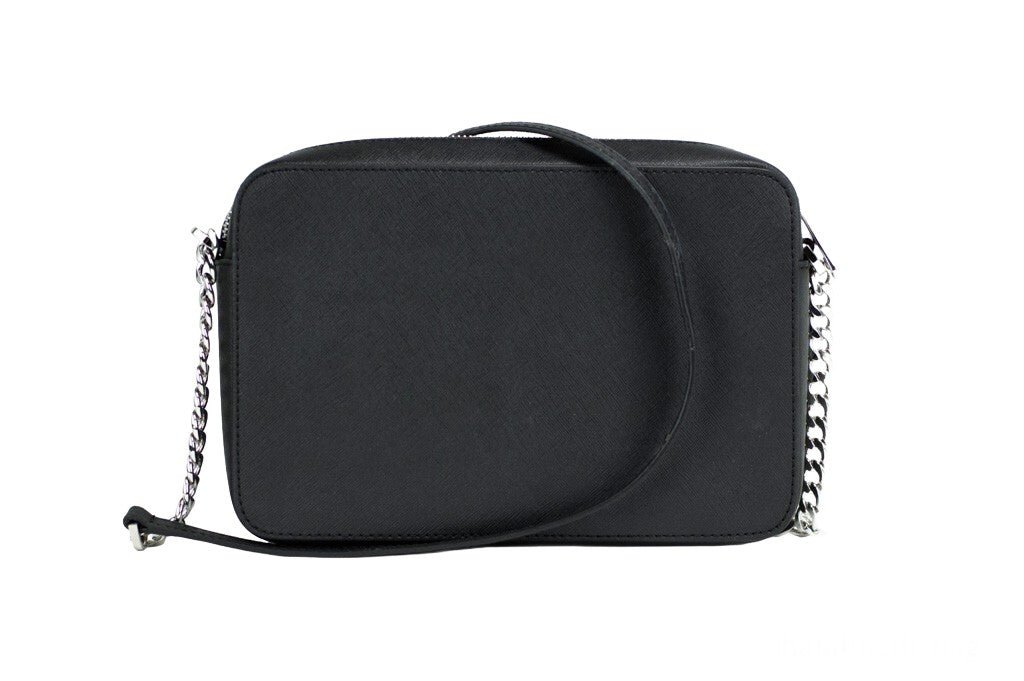 Michael Kors Michael Kors East West Crossbody Bag (Black Women's Gold)