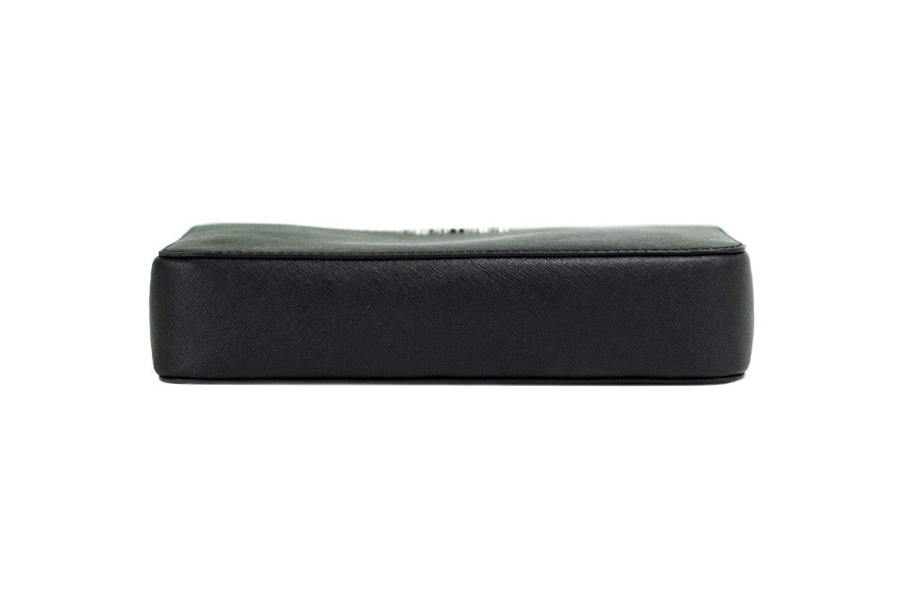 Michael Kors Michael Kors East West Crossbody Bag (Black Women's Gold)