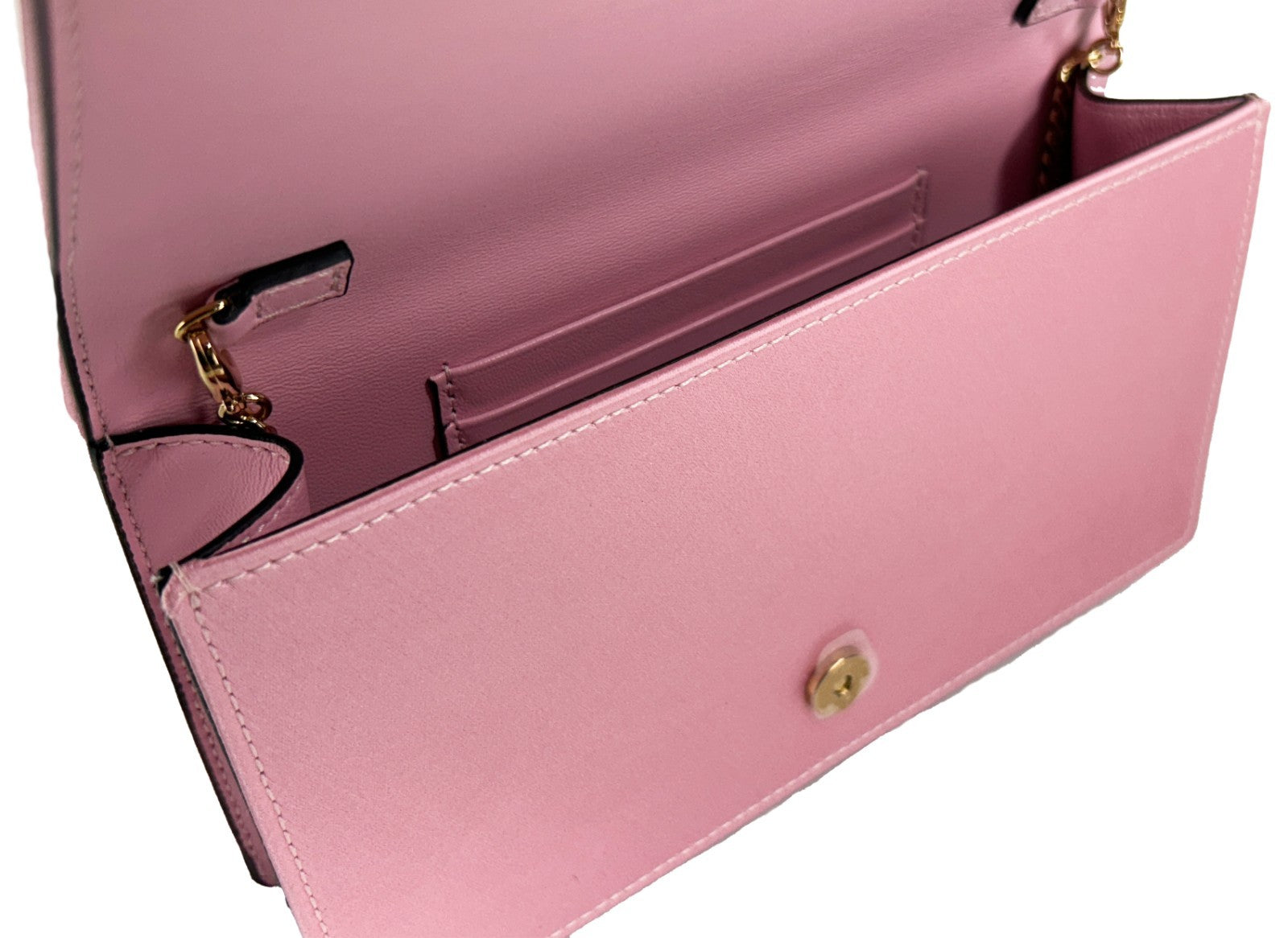 Versace Versace Medusa Crystal Satin Mini Chain Crossbody Bag Women's Purse