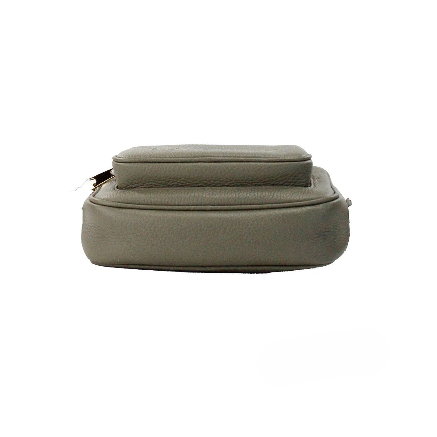 Burberry Burberry Small Branded Dark Fern Green Grainy Leather Camera Crossbody Women's Bag