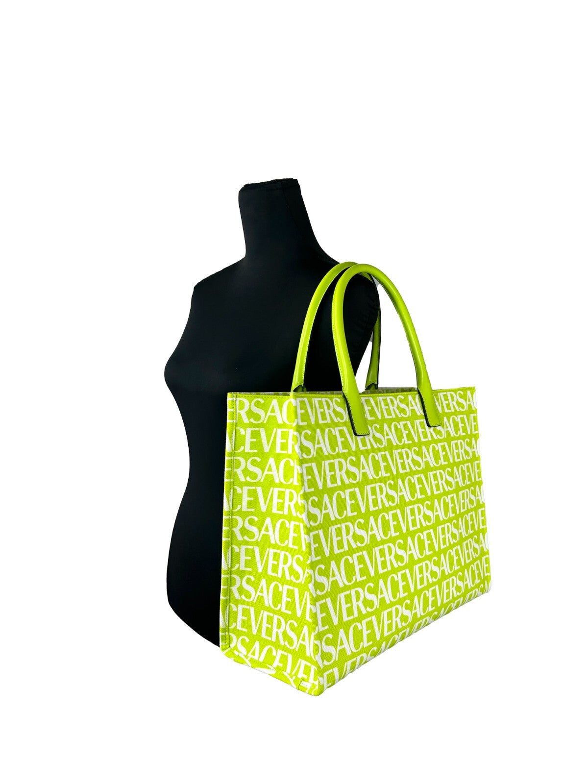 Versace Versace Medusa Large Canvas Large Tote Women's Bag