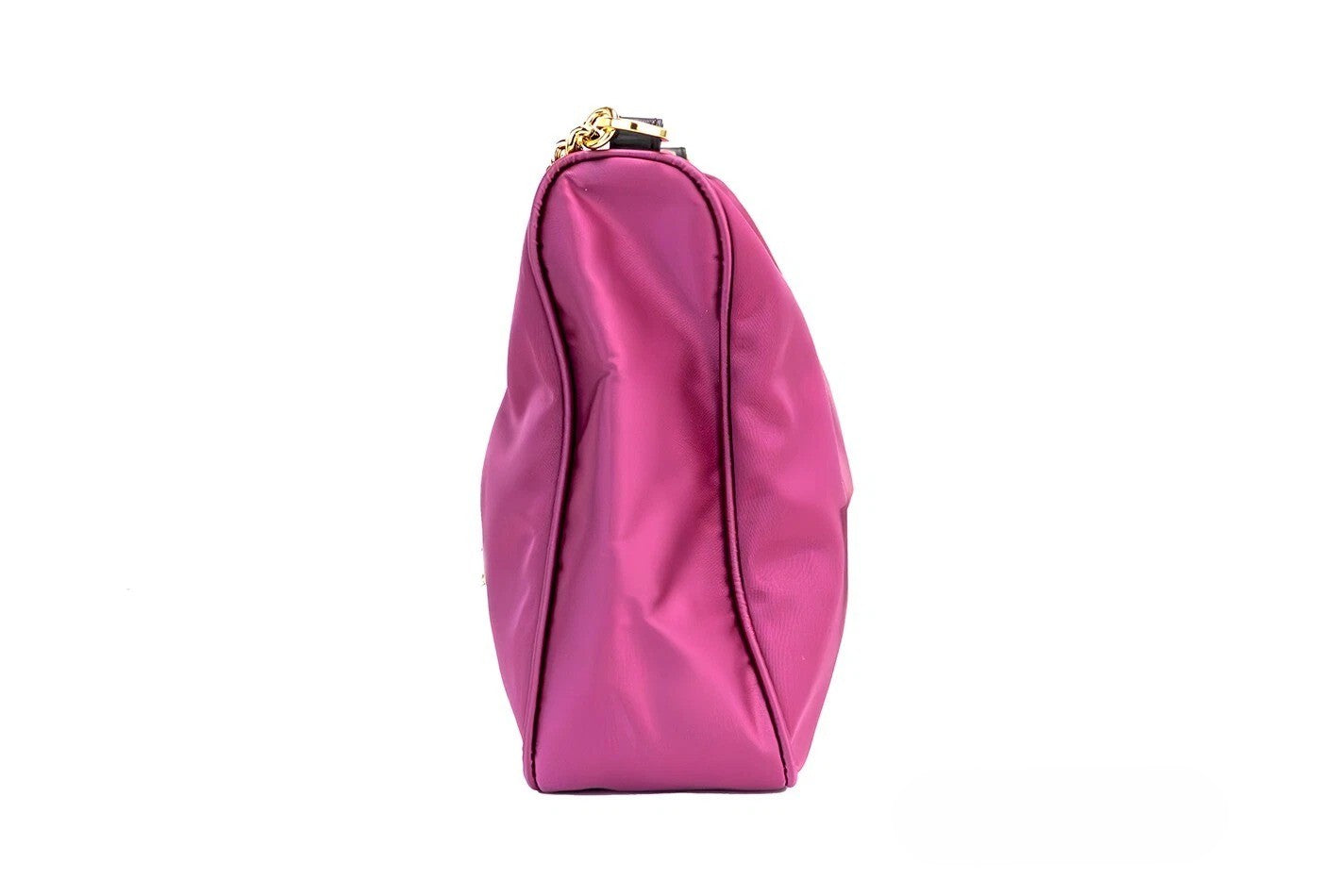 Versace Versace Small Dahlia Nylon Fabric Medusa Pendant Crossbody Shoulder Purse Women's Bag