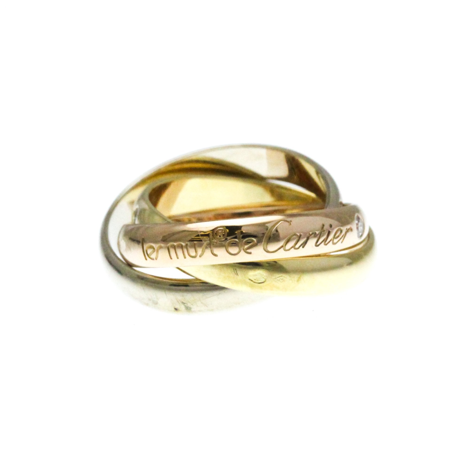Cartier Trinity Gold Gold Ring Jewelry (Pre-Owned)