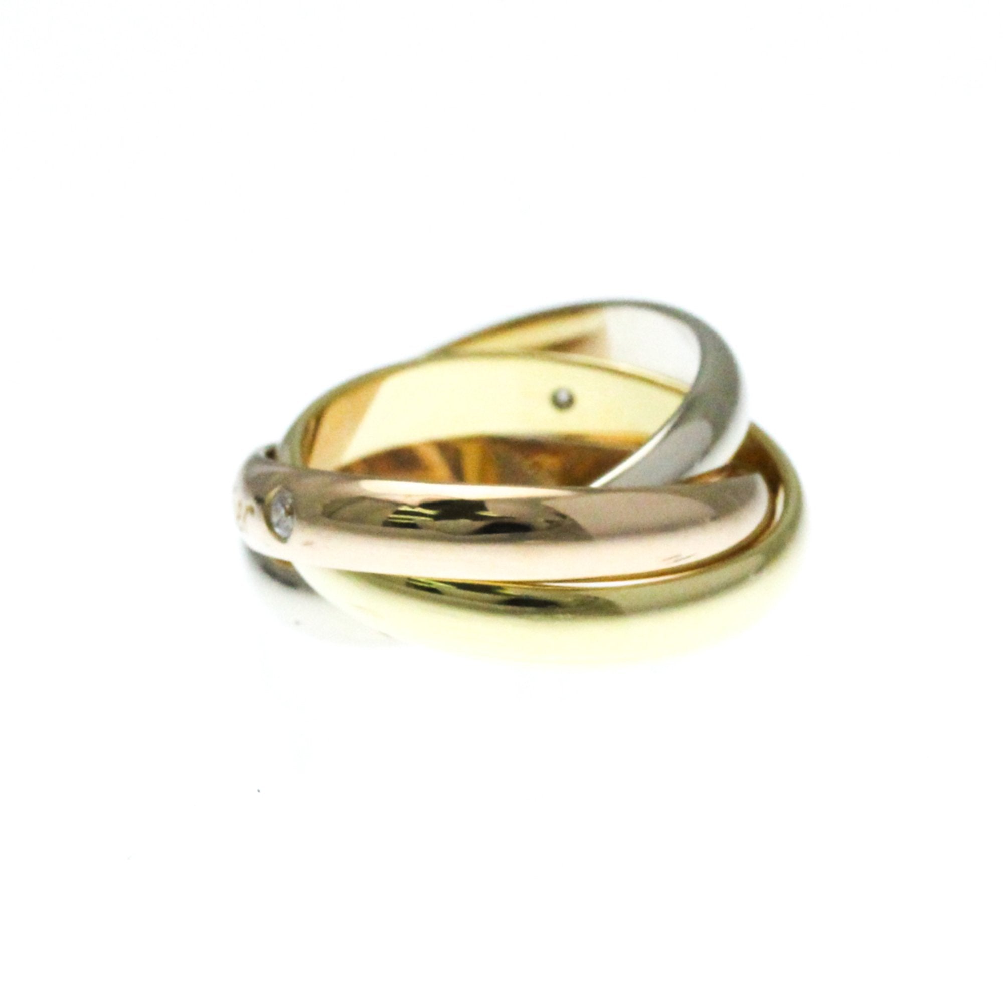 Cartier Trinity Gold Gold Ring Jewelry (Pre-Owned)