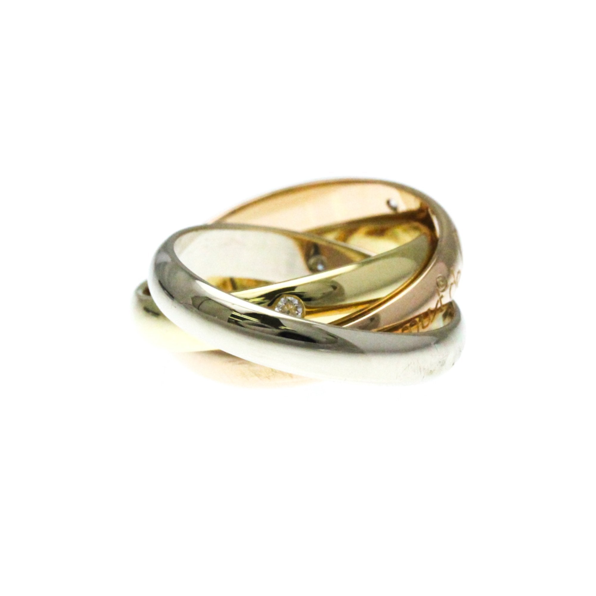 Cartier Trinity Gold Gold Ring Jewelry (Pre-Owned)