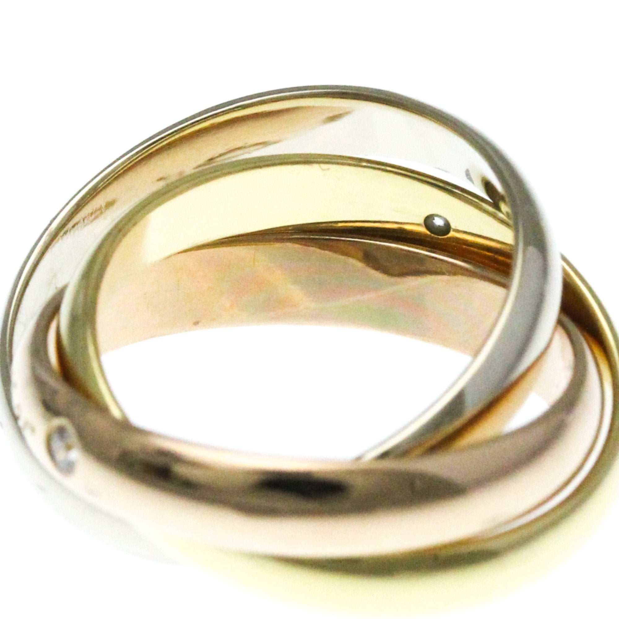 Cartier Trinity Gold Gold Ring Jewelry (Pre-Owned)